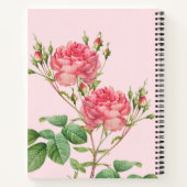 Bloemen  Apotheker Rozen Spiral Notitieboek (Achterkant)
