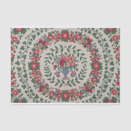  Bloemen Applique van Ludington Tissuepapier (Voorkant)