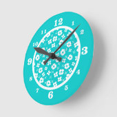 Bloemen Aqua Ronde Klok (Hoek)