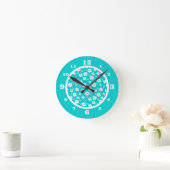 Bloemen Aqua Ronde Klok (Huis)