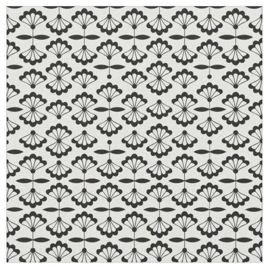 Bloemen Arabesque Stof (Close Up)