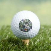 Bloemen, art deco, modern, naadloos. golfballen (Insitu Shirt)