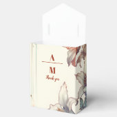  Bloemen Art Nouveau Bruiloft Bedankdoosjes (Geopend)