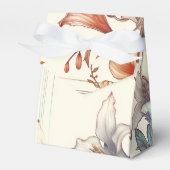  Bloemen Art Nouveau Bruiloft Bedankdoosjes (Voorkant Zijde)