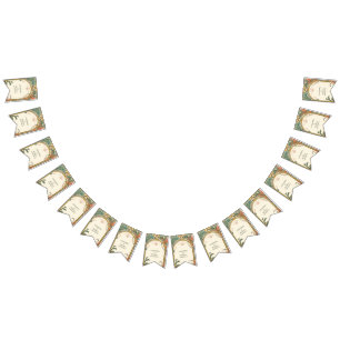  Bloemen Art Nouveau Bruiloft Vlaggetjes