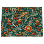 Bloemen, , art nouveau, William Morris stijl, Groot Cadeauzakje (Voorkant)