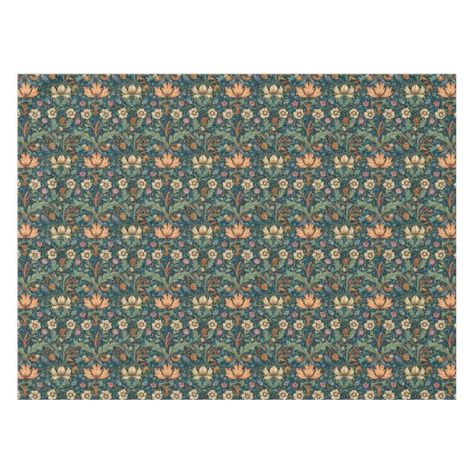 Bloemen, , art nouveau, William Morris stijl, Tafelkleed (Voorkant (Horizontaal))