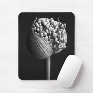 Bloemen   B&W Allium Flower Bud Muismat