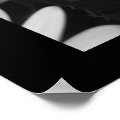 Bloemen B&W Poster (Hoek)