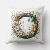 Bloemen baard kussen (Voorkant)