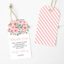 Bloemen baby bloom baby shower dank u Cadeau Label