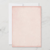 Bloemen Baby Douche Uitnodigingen - Bloemen Douche (Achterkant)