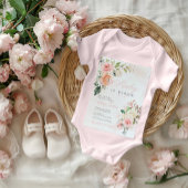Bloemen Baby In Bloom Meisje Baby shower Uitnodigi Kaart