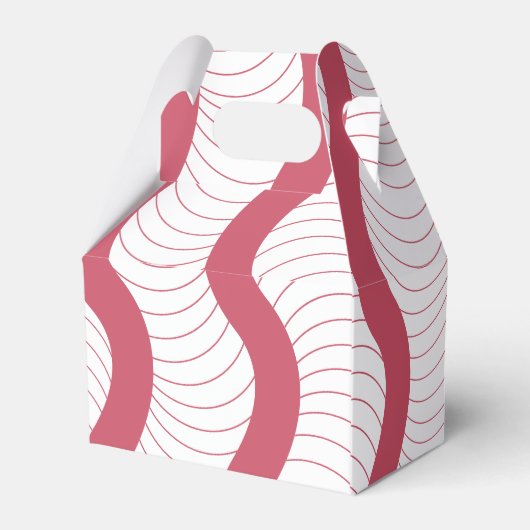 Bloemen Baby shower Roos Kleurrijk Bedankdoosjes (Achterkant)