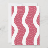 Bloemen Baby shower Roos Kleurrijk Bedankkaart (Achterkant)