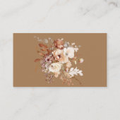 Bloemen Baby shower, Wishing Well, Informatiekaartje (Achterkant)