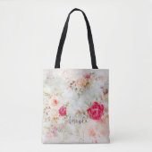  Bloemen Bachelorette Bruidsmeisje Gift Tote Bag (Voorkant)