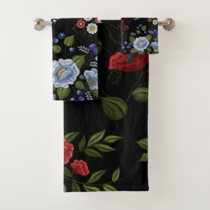 Bloemen Bad Handdoek