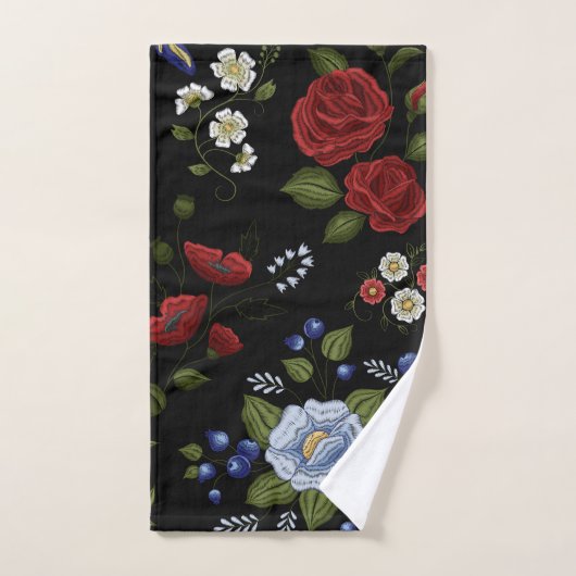 Bloemen Bad Handdoek (Handdoek)