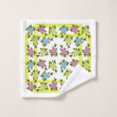  bloemen bad handdoek (Wasdoekje)