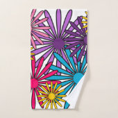 Bloemen Bad Handdoek (Handdoek)