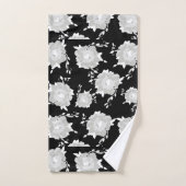 bloemen bad handdoek (Handdoek)