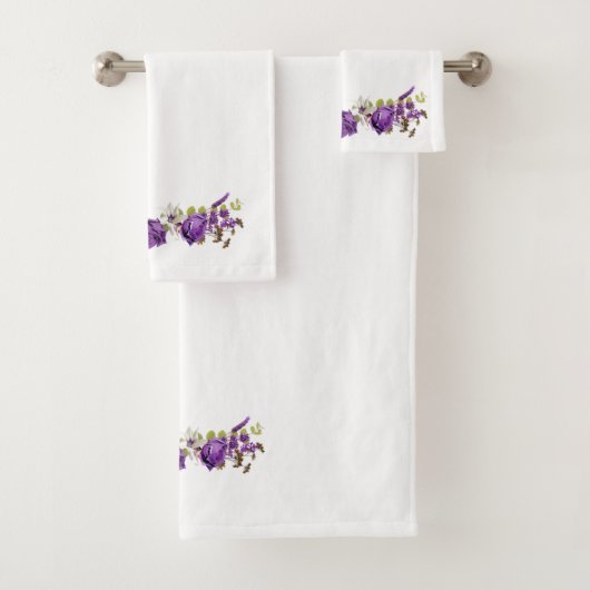 Bloemen Bad Handdoek (Insitu)