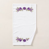 Bloemen Bad Handdoek (Handdoek)