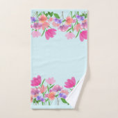 BLOEMEN BAD HANDDOEK (Handdoek)