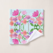 BLOEMEN BAD HANDDOEK (Wasdoekje)