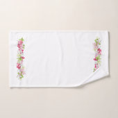 Bloemen Bad Handdoek (Handdoek)