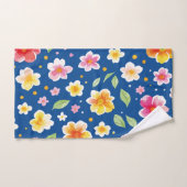 Bloemen Bad Handdoek (Handdoek)
