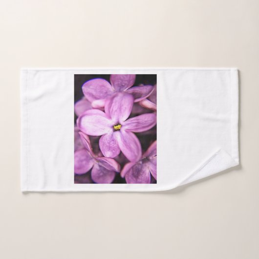 Bloemen Bad Handdoek (Handdoek)