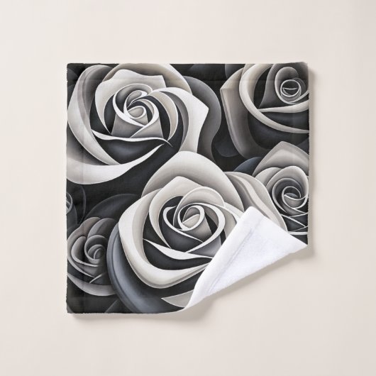 Bloemen Bad Handdoek (Wasdoekje)