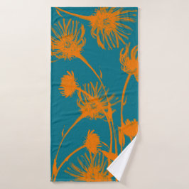 Bloemen Badhanddoek