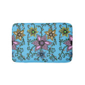 bloemen badmat (Voorkant)