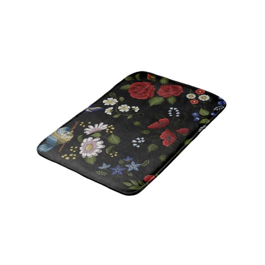 Bloemen Badmat (Gekanteld)