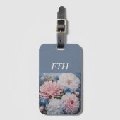 Bloemen Bagagelabel (Voorkant (verticaal))