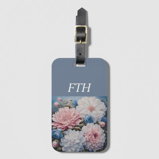 Bloemen Bagagelabel (Voorkant (verticaal))