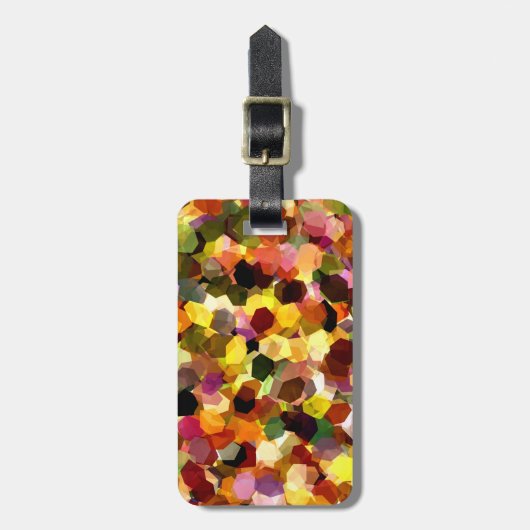 BLOEMEN BAGAGELABEL (Voorkant verticaal)