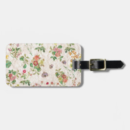  bloemen bagagelabel