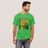 Bloemen | Balsomroot Columbia River, Oregon T-shirt (Voorkant volledig)