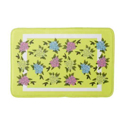  bloemen Bath Mat (Voorkant)