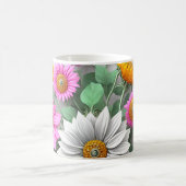 Bloemen beauty koffie koffiemok (Center)