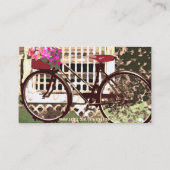  Bloemen Bed & Breakfast / Cottage Verhuur Visitekaartje (Achterkant)