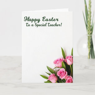 Bloemen bedank kaart