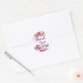 Bloemen Bedanken Stickers (Envelop)