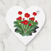 Bloemen Bedankjes Labels (Achterkant)