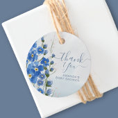 Bloemen Bedankt Boy Baby in Bloom Shower Bedankjes Labels