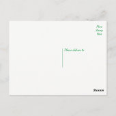 Bloemen Bedankt Pink Gerbera Daisy Flower Briefkaart (Achterkant)